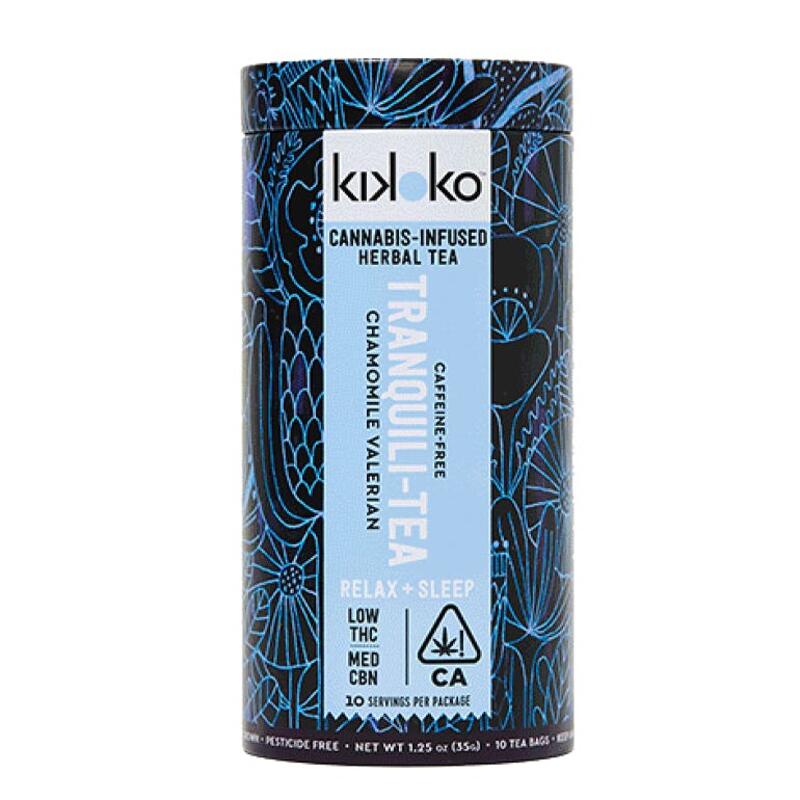 Kikoko Tranquili-Tea 50mg CBN 30mg THC (10pk)