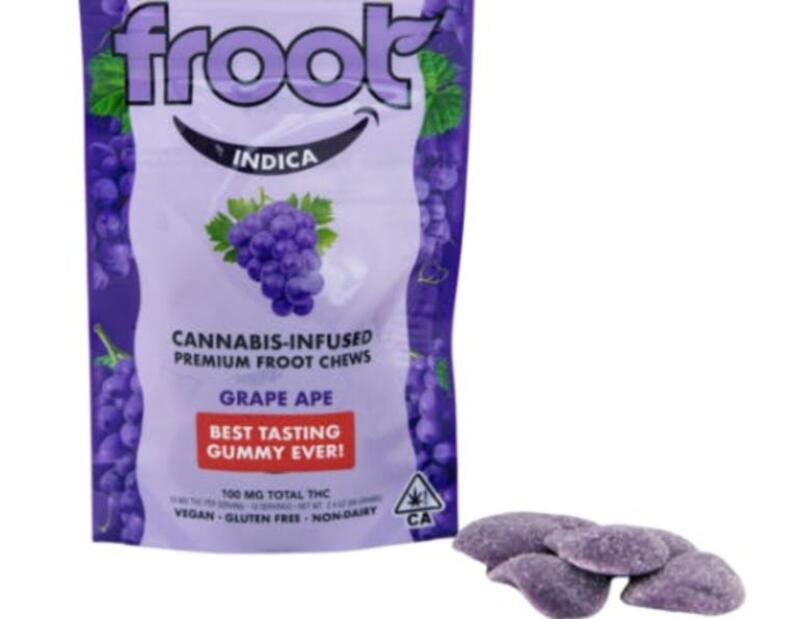Froot - Gummies Grape Ape 100mg