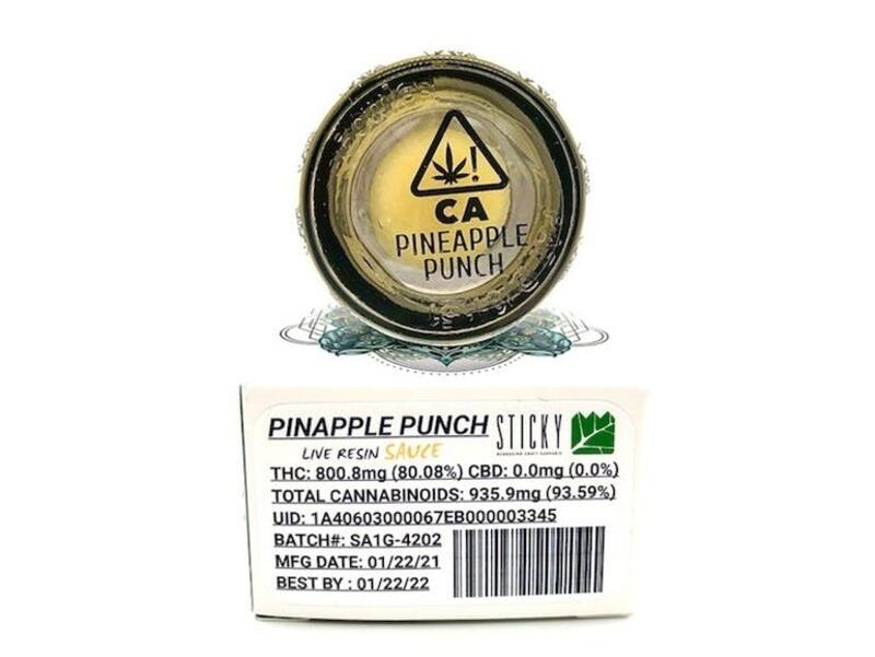 Bear Labs - Pineapple Punch - Live Resin Sauce 1g