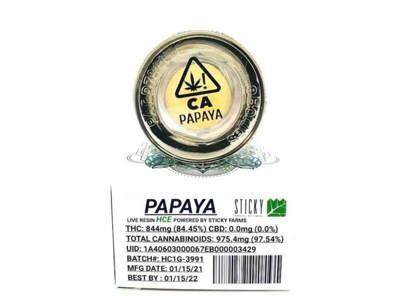 Bear Labs - Papaya - HCE 1g