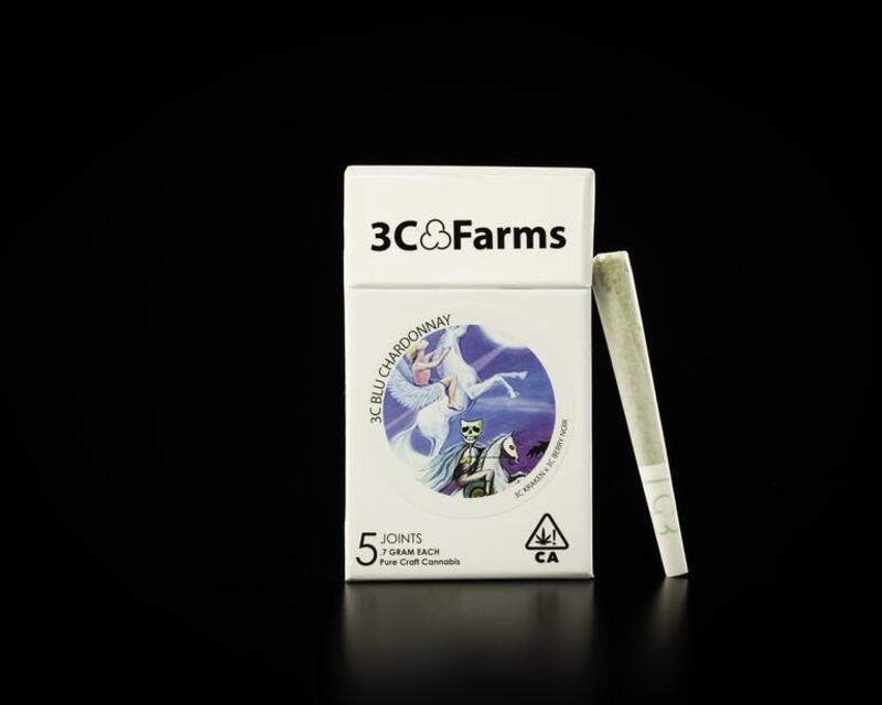 3C Farms - Blu Chardonnay - 3c Joint Pack 3.5g, Blu Chardonnay