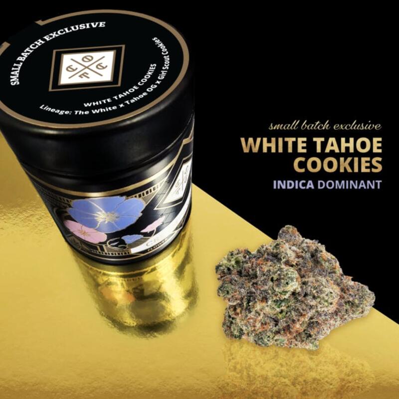 CREAM OF THE CROP GARDENS White Tahoe Cookies by COTC