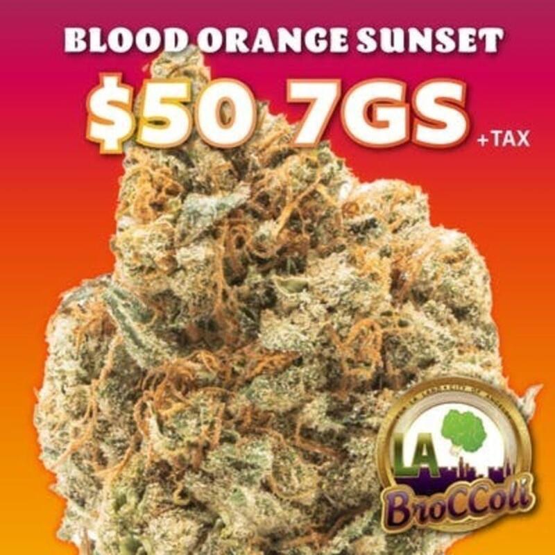 LA Broccoli | Blood Orange Sunset Medium Nugs | (7G) $50