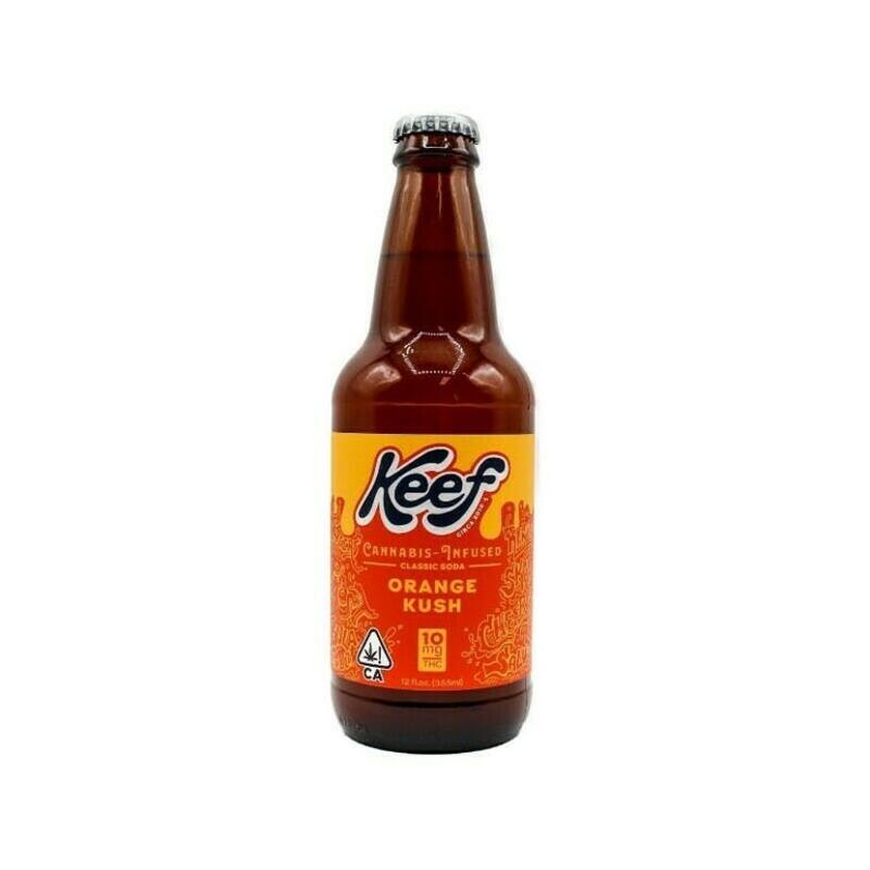 Keef Cola | Keef Cola | Orange Kush Soda | 10mg Beverage