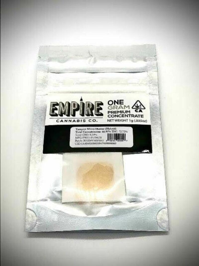 Empire Cannabis Co. - Vampire Mints 1g Shatter