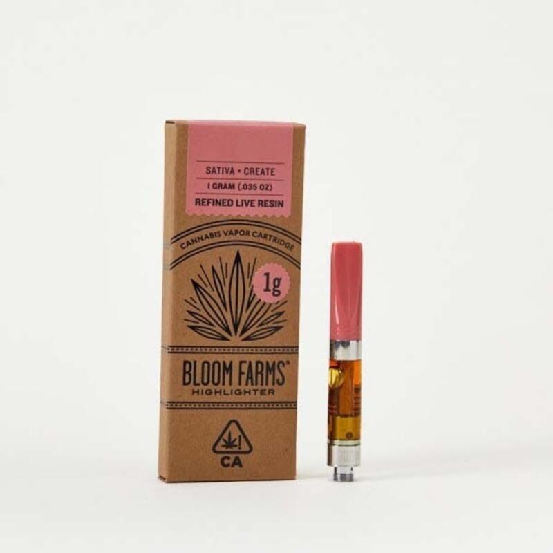 Bloom Farms - Cartridge Live Resin - NYC Diesel 1g