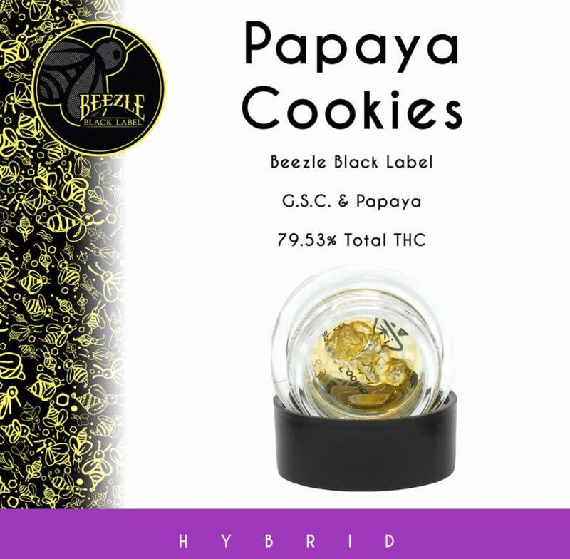 Beezle Black Label - Papaya Cookies