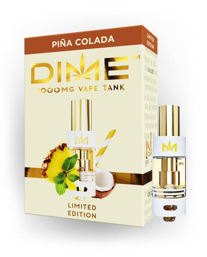 DIME 1000mg Cartridge - Piña Colada - Limited Edition