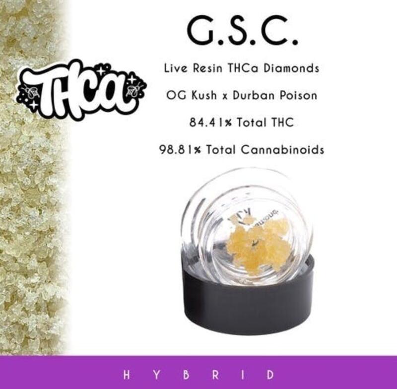 Beezle - G.S.C. THCa Diamonds 1g