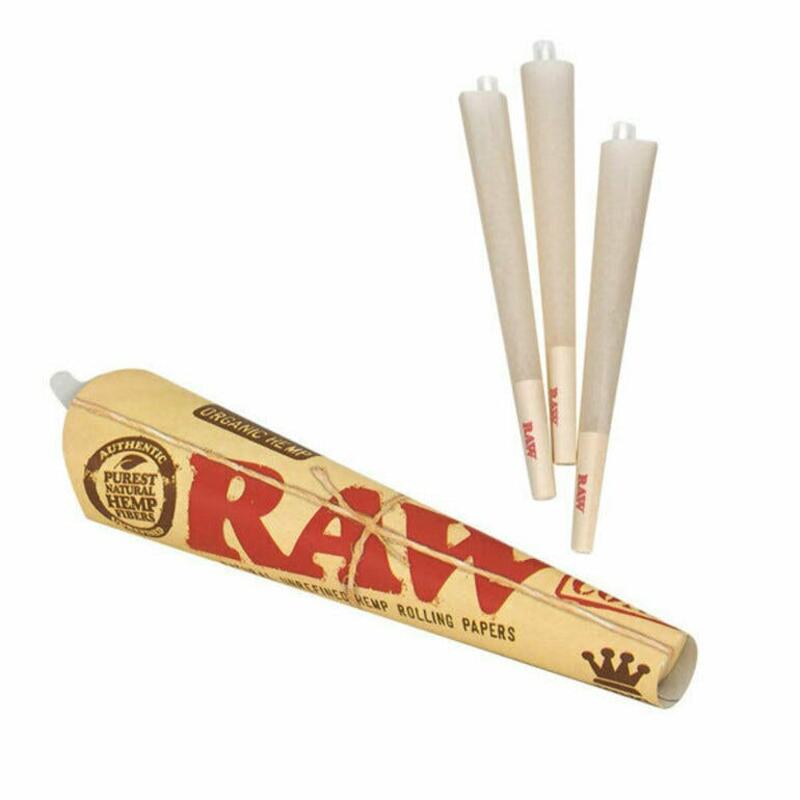 Raw Organic Pre-Rolled Cones King Size