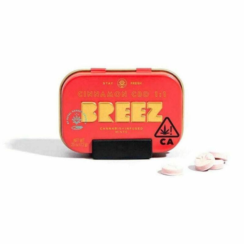 Breez - Cinnamon Cbd 1:1 Mints 200mg