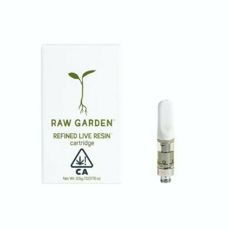Raw garden | RAW GARDEN - Kush Clouds Refined Live Resin™ 0.5g Cartridge