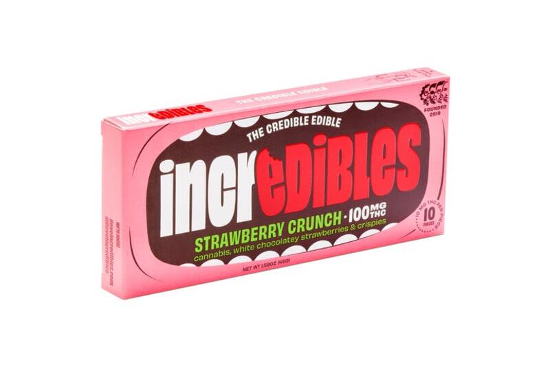 incredibles - Strawberry Crunch - Chocolate -100mg