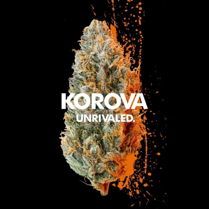 B. Korova 3.5g Flower - Quality 9.5/10 - Silver OG (~29% THC)