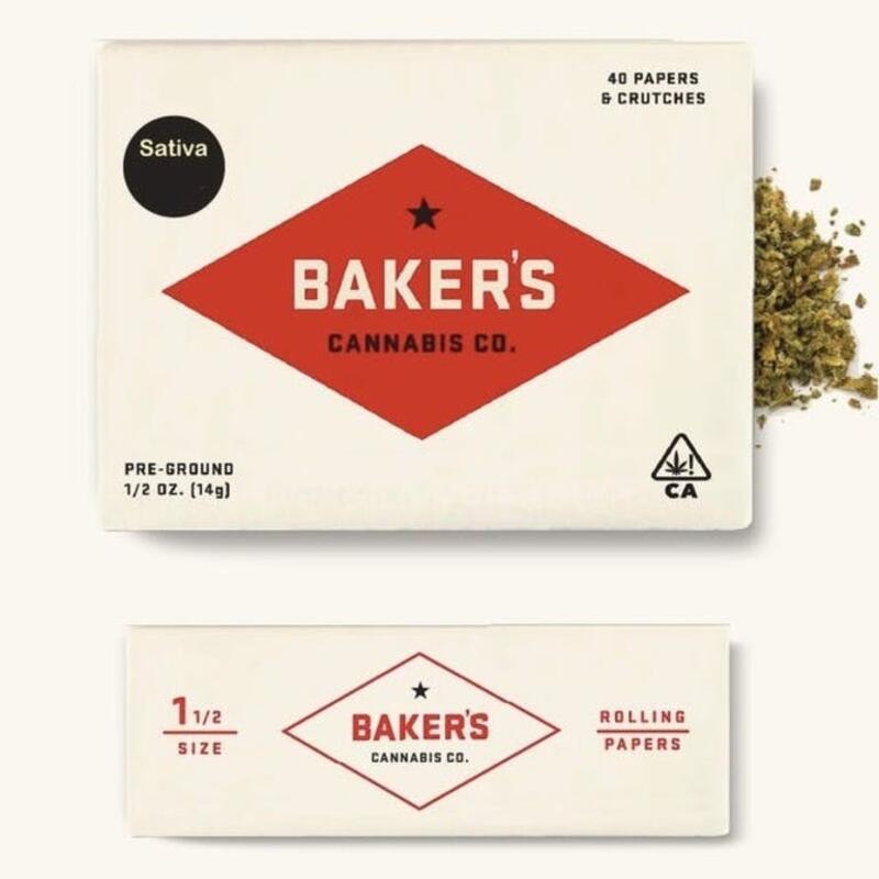 Bakers - Jack Herer Pre-ground Kit 14g