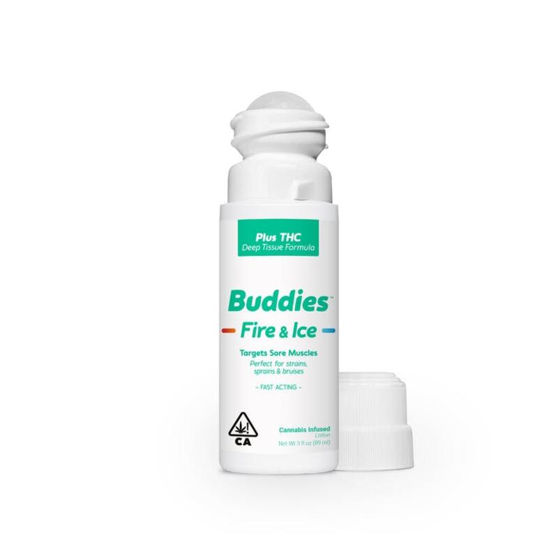 Buddies Fire & Ice Roll-On Topical