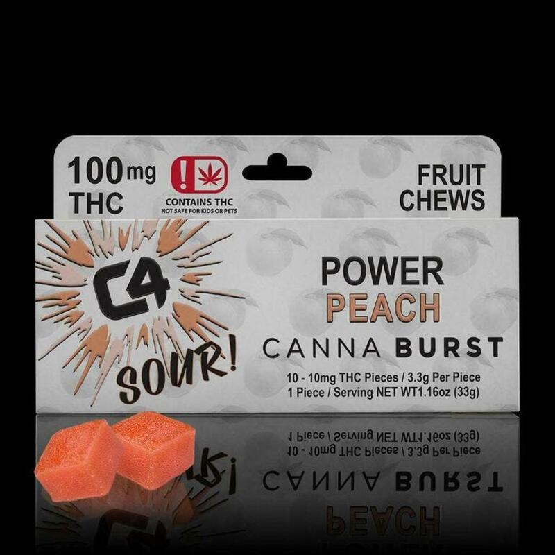 C4- Power Peach 100mg (Sour)