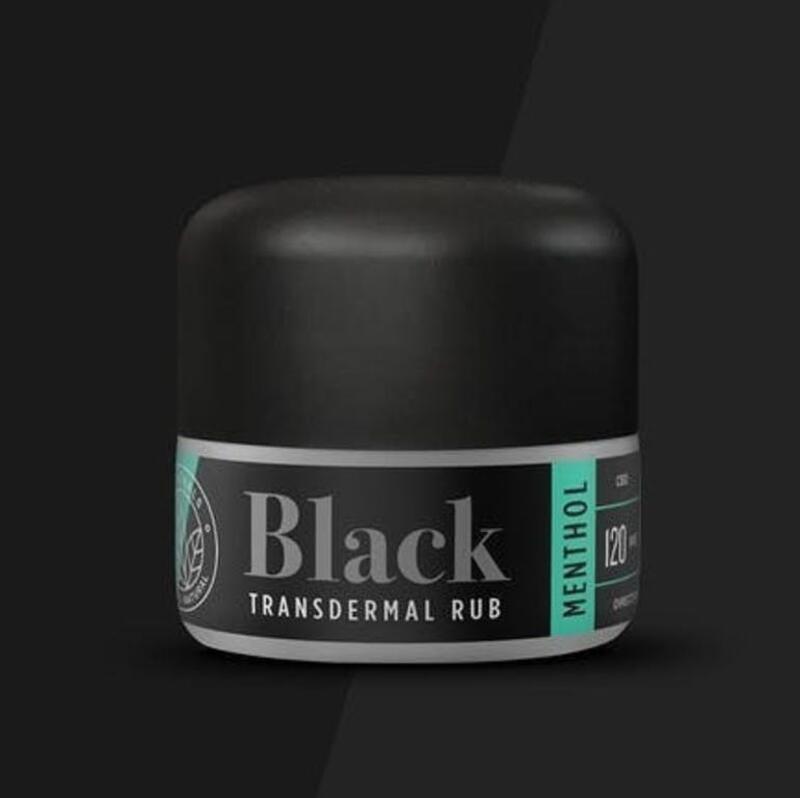 Black Menthol Transdermal Rub