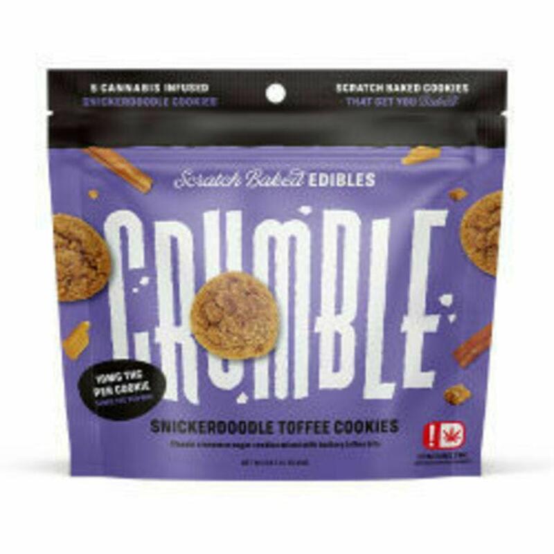 Crumble - Snickerdoodle Toffee Cookie 100mg
