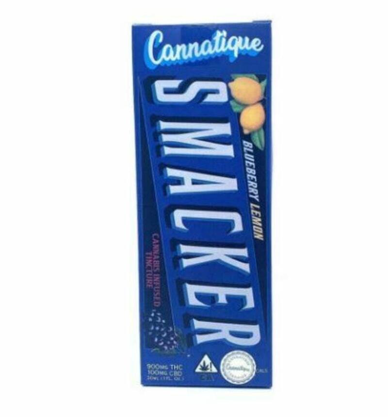 Cannatique | Smacker Blueberry Lemon Tincture 30ML