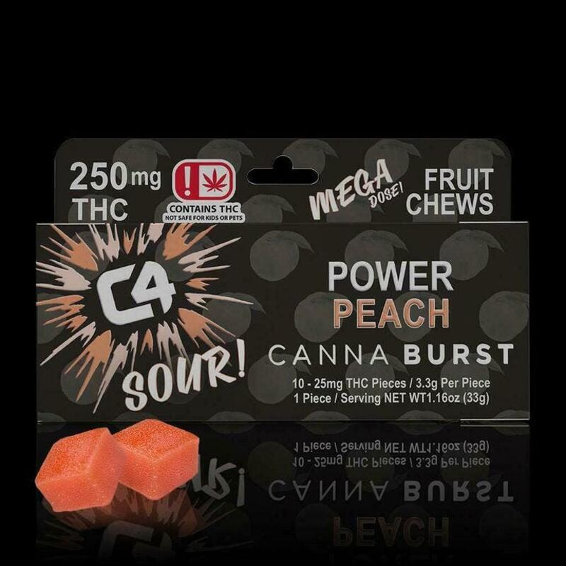 C4- Sour Power Peach 250mg
