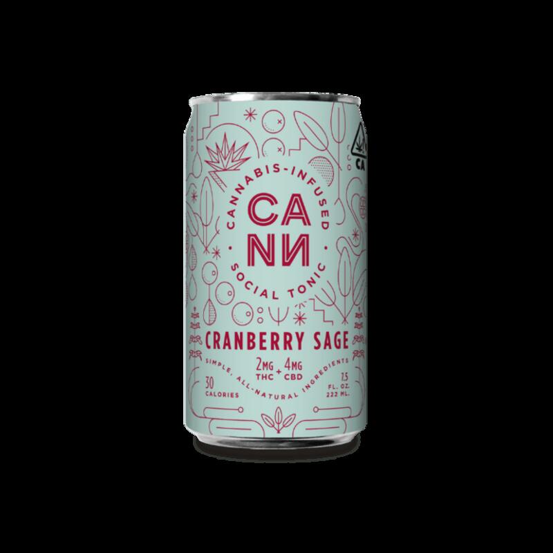 Cranberry Sage Social Tonic (4pk)