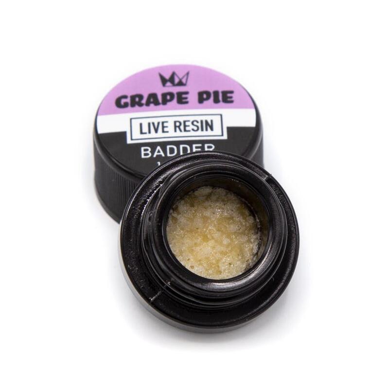 Grape Pie Live Resin Badder