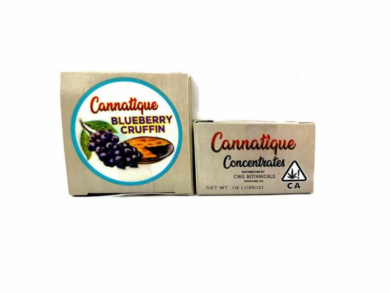 Cannatique | Blueberry Cruffin | 1G Sauce