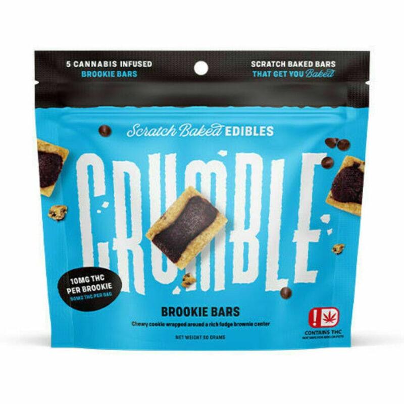 Crumble - Brookie Bars 100mg