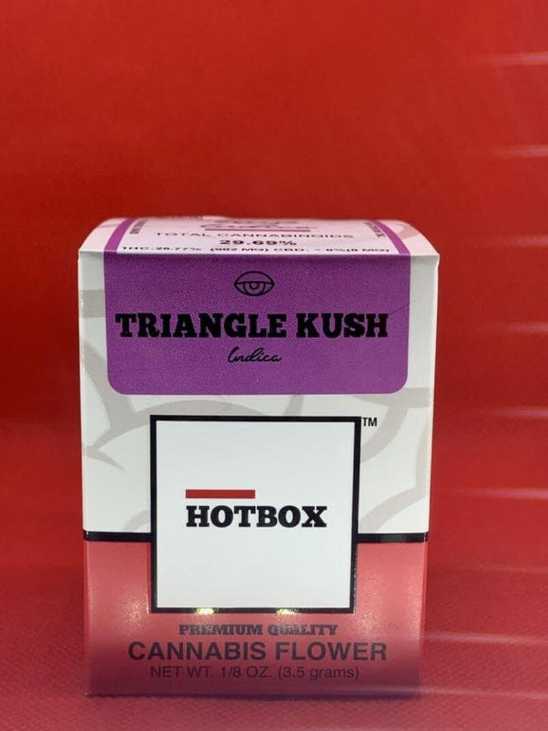 Hot Box 1/8 Triangle Kush
