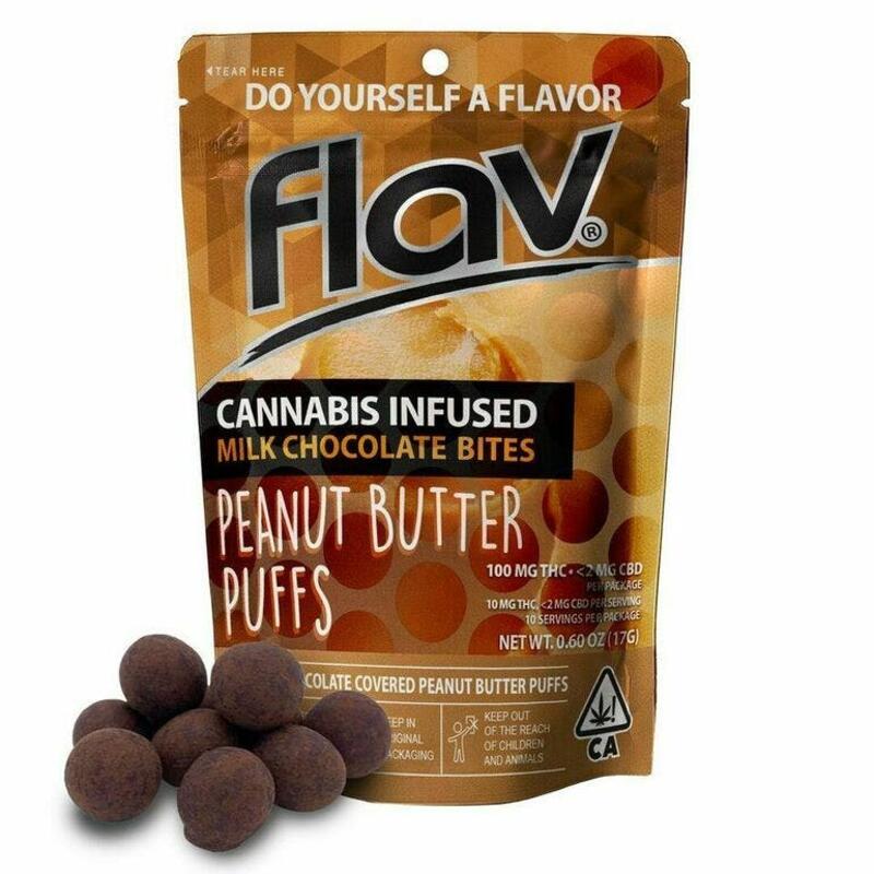 Snack Pouch - Peanut Butter Puffs 100mg