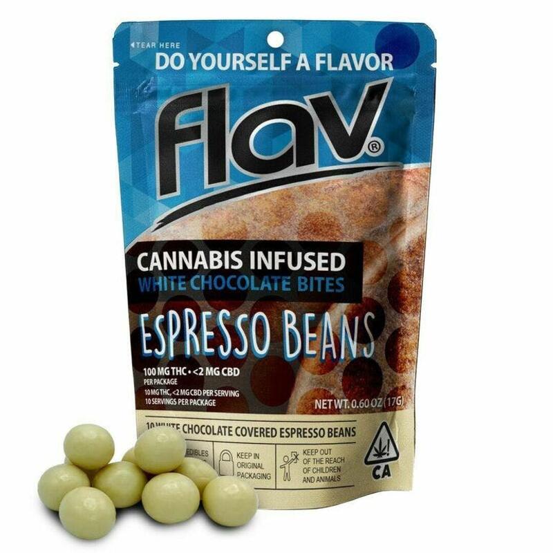Snack Pouch - White Espresso Beans 100mg