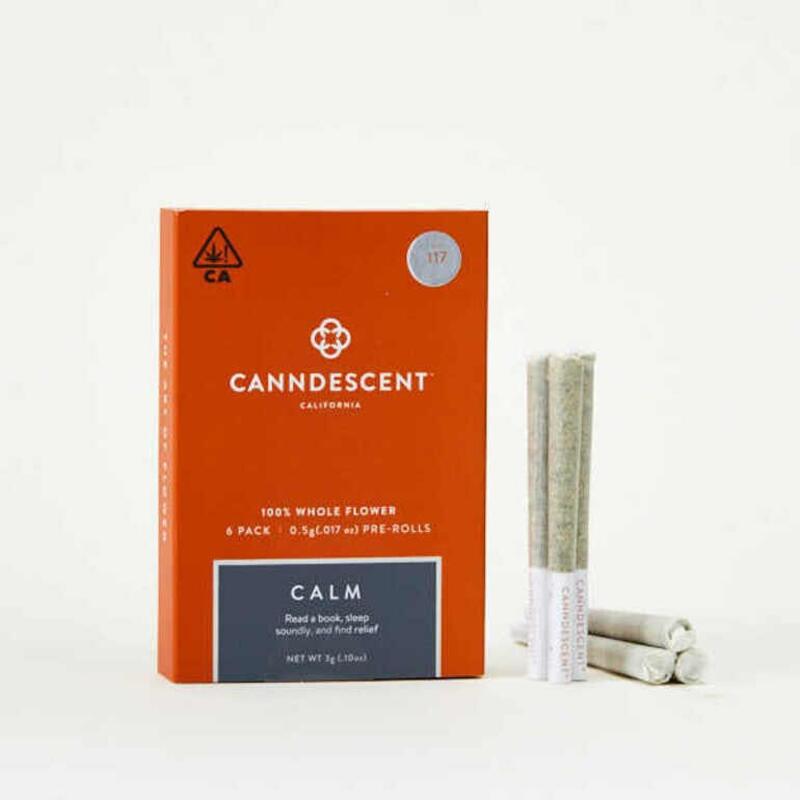 Canndescent - Pre-Roll 6pk - Calm 3g