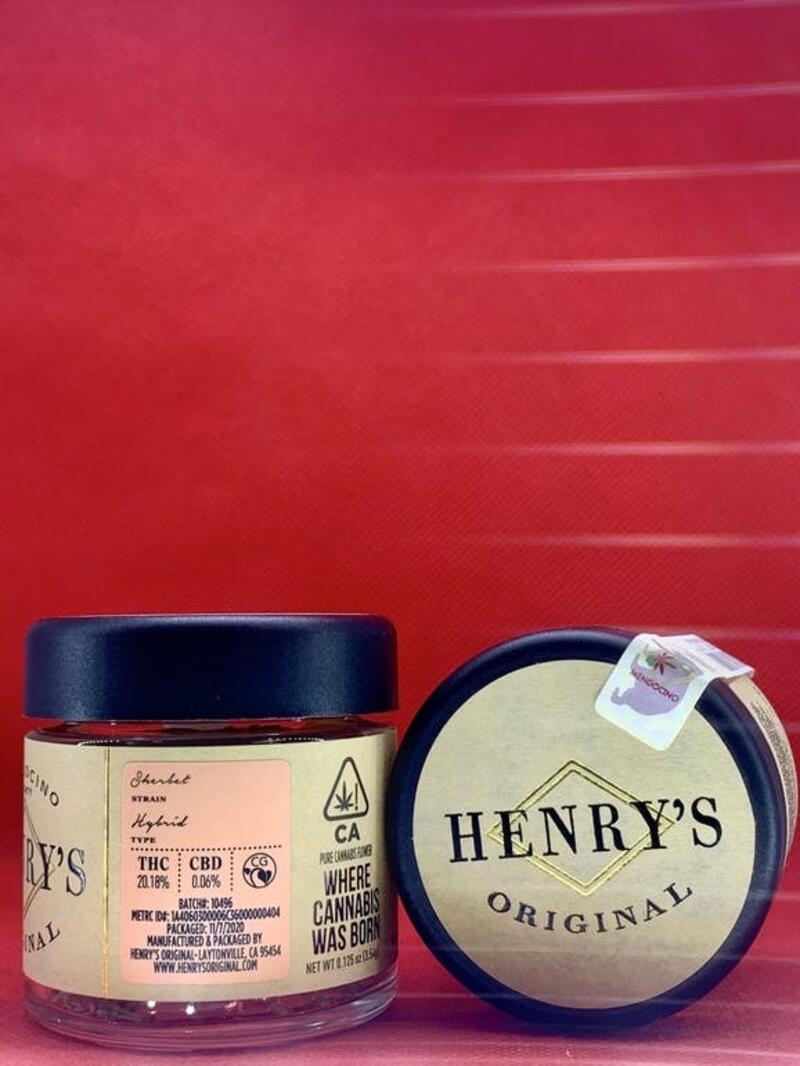 Henry's 1/8 Sherbet