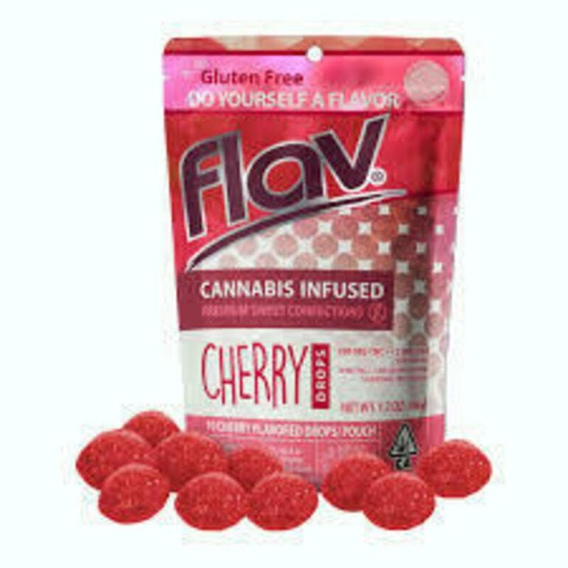 Flav Cherry Drops 100mg