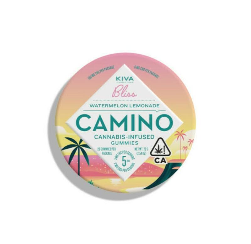 Camino Watermelon Lemonade "Bliss" Gummies (Scheduled for Later)