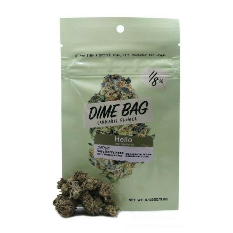 Dime Bag- 3.5g -Very Berry Haze