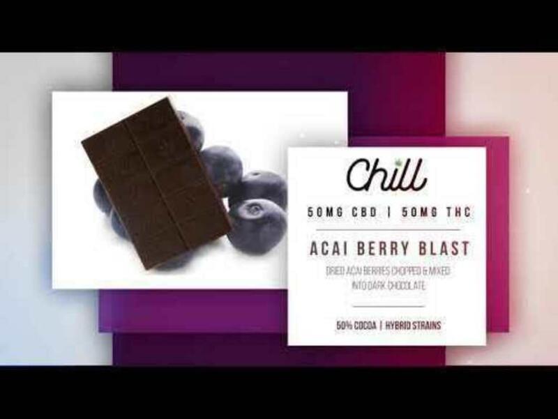 Chill - Acai Berry Blast 50/50 50THC:50CBD