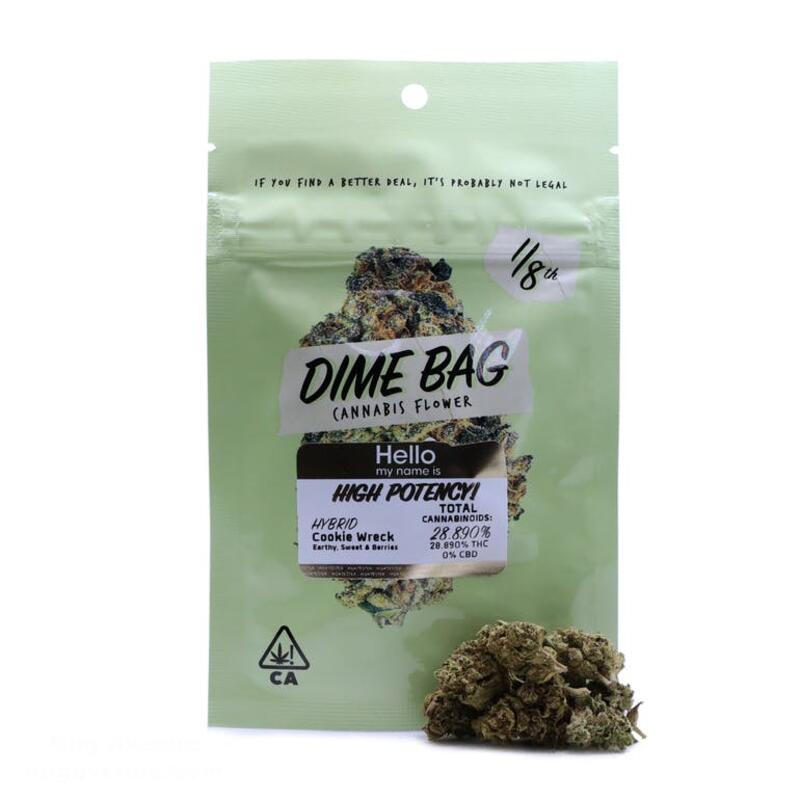 Dime Bag - 3.5g - Cookie Wreck