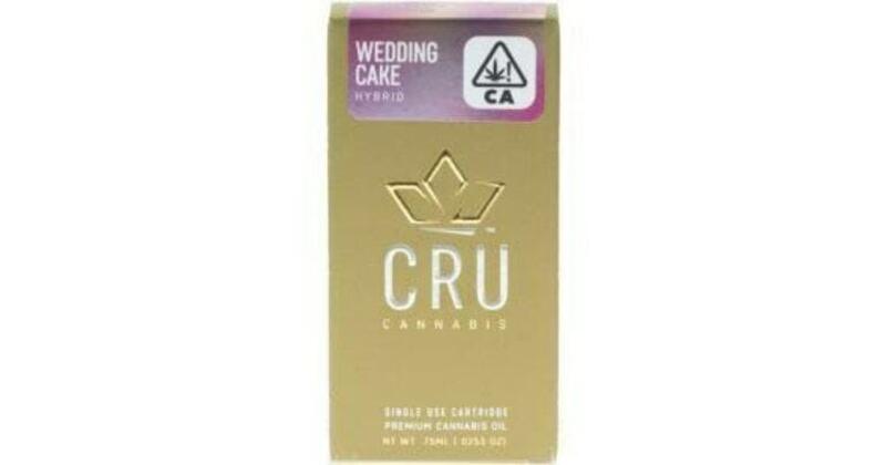 Cru Wedding Cake .75ml Cart