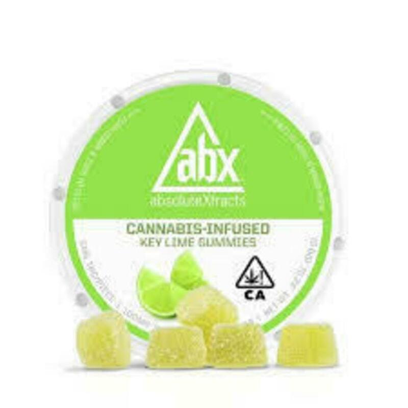 ABX Refresh Key Lime Gummies 100mg