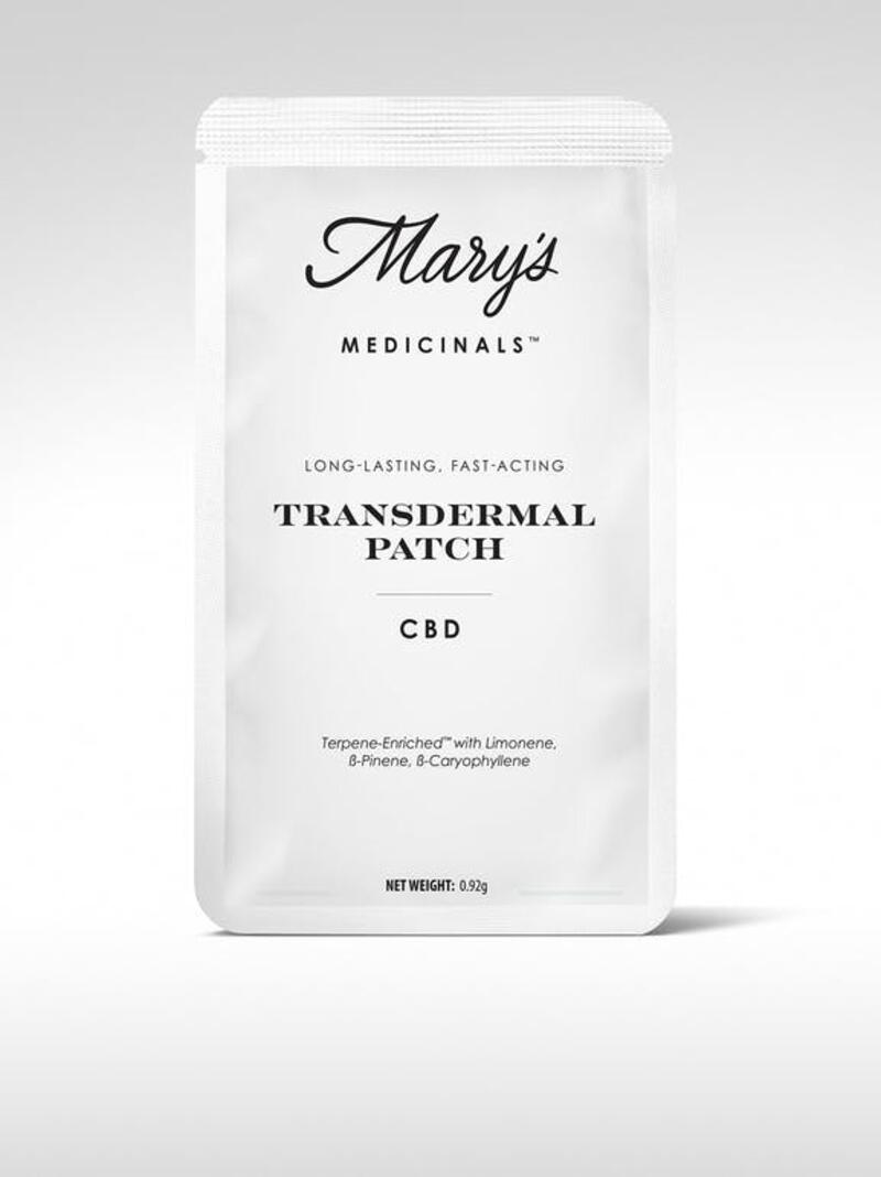 MARY'S MEDICINALS - 1:1 CBD:THC TRANSDERMAL PATCH