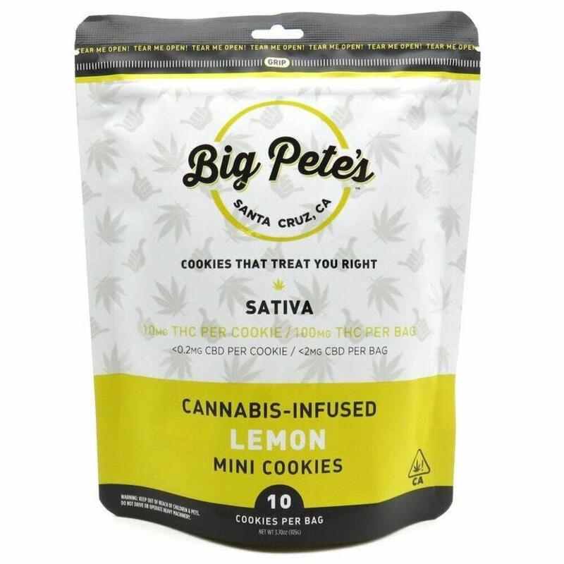Big Pete's - Sativa Lemon Cookies 10Pk