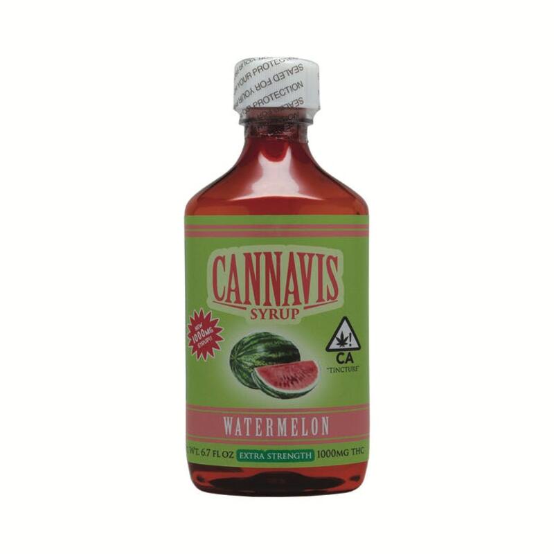 1,000mg Watermelon THC Syrup - Extra Strength