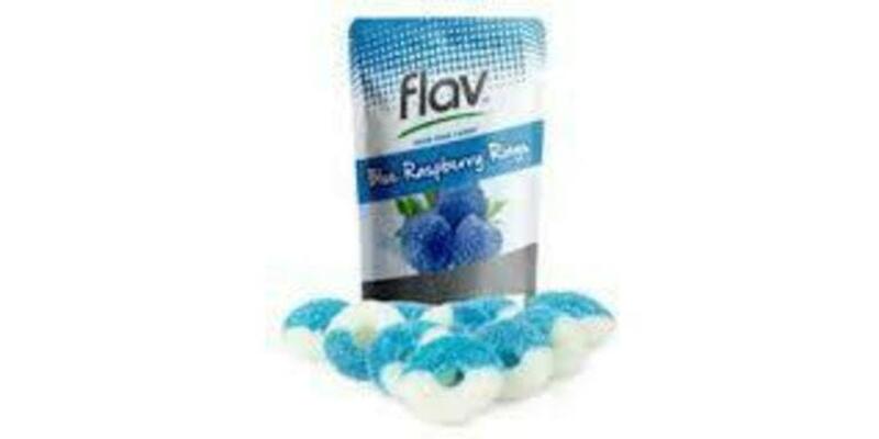 Flav Blue Raspberry Rings 100mg