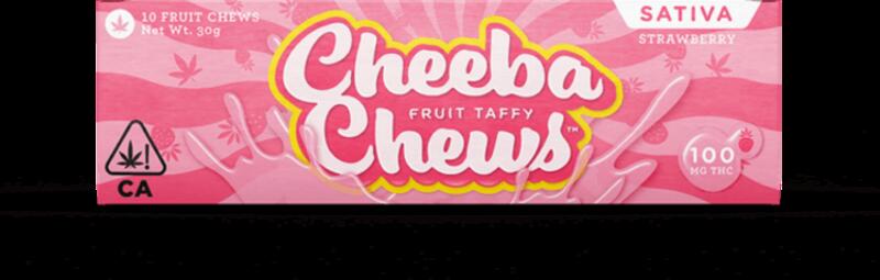 Cheeba Chew - Strawberry Sativa 100mg
