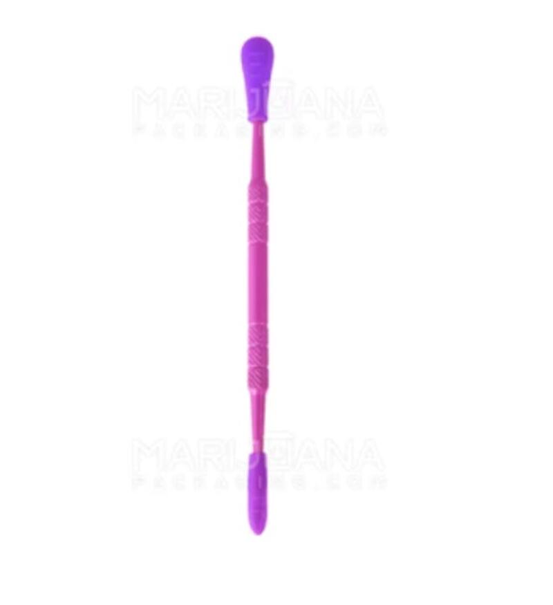 5" Purple Stainless Silicone Tip Dab Tool 35301