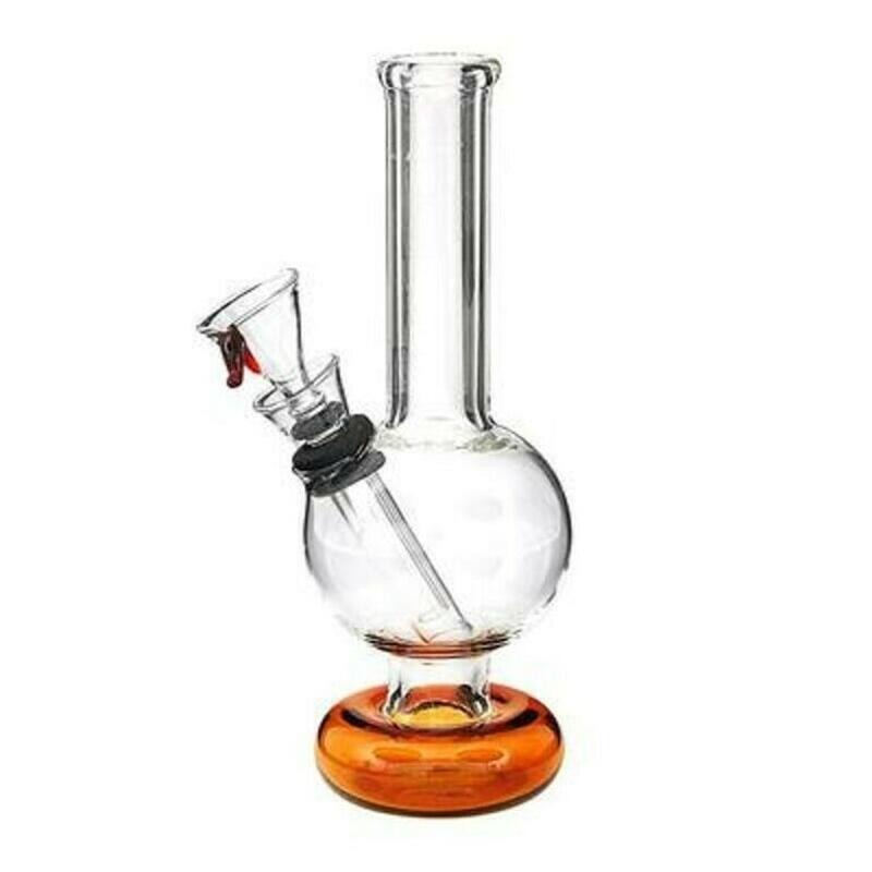 Assorted Round Bottom Bong Water Pipe 6" 61253