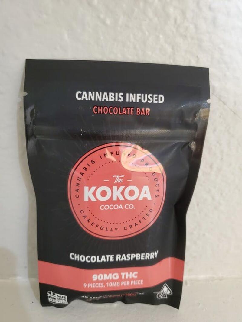 KOKOA -Chocolate Raspberry 90MG THC