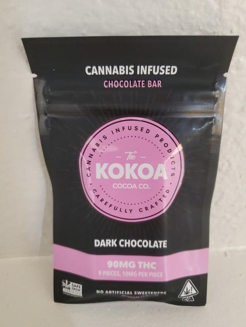 KOKOA -Dark Chocolate 90MG THC